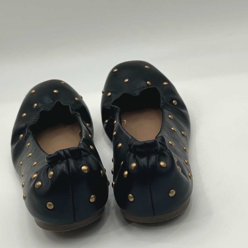 American Eagle Black Studded Ballet Flats Womens Size 8 Slip On Indie Sleeze - Picture 5 of 7